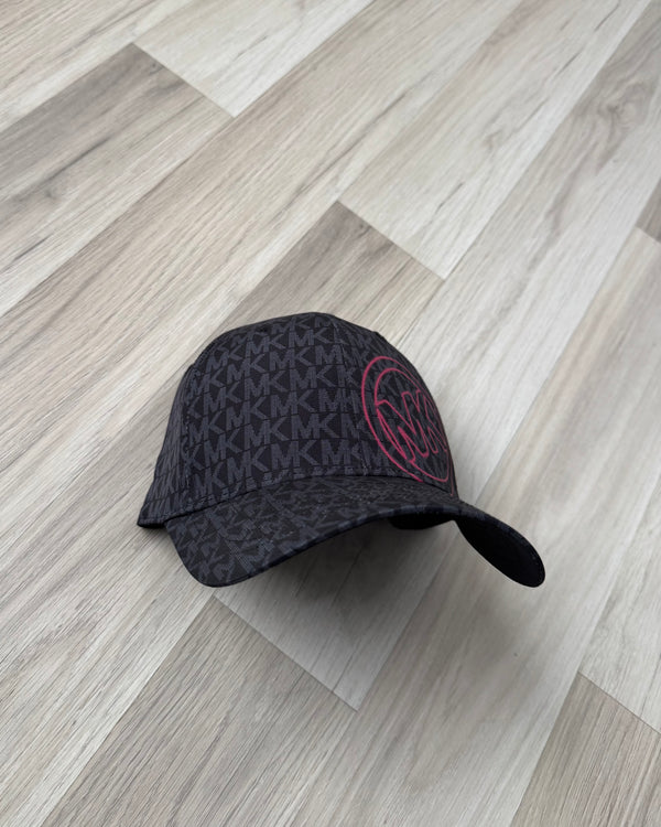 Gorra MK Multilogo gris Ajustable