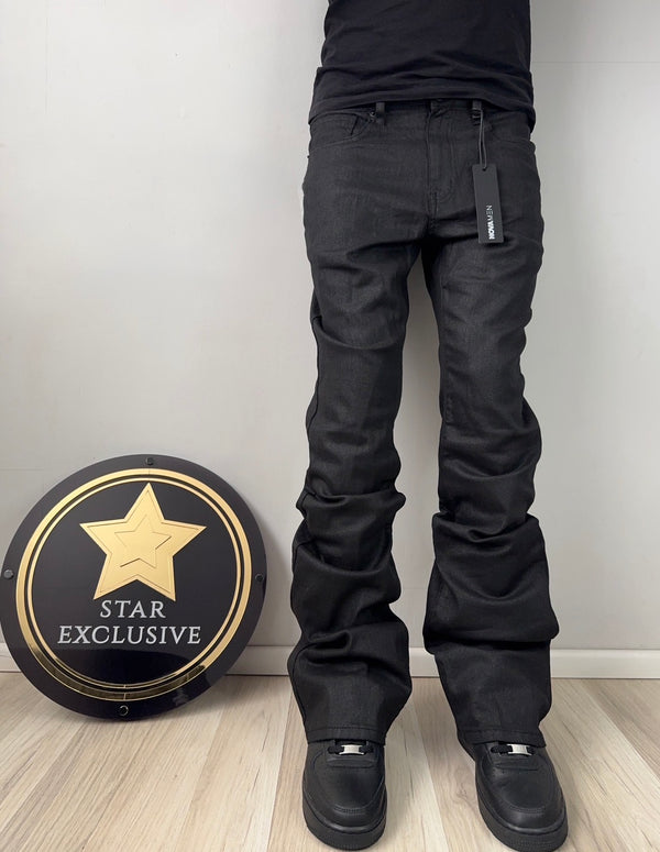 Jeans Fashion Nova Flare Negro