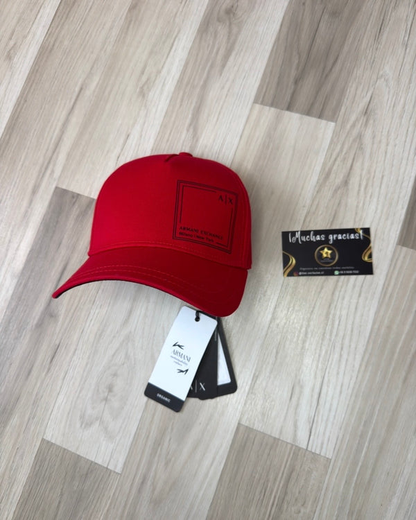 Gorra AX Rojo/Negro