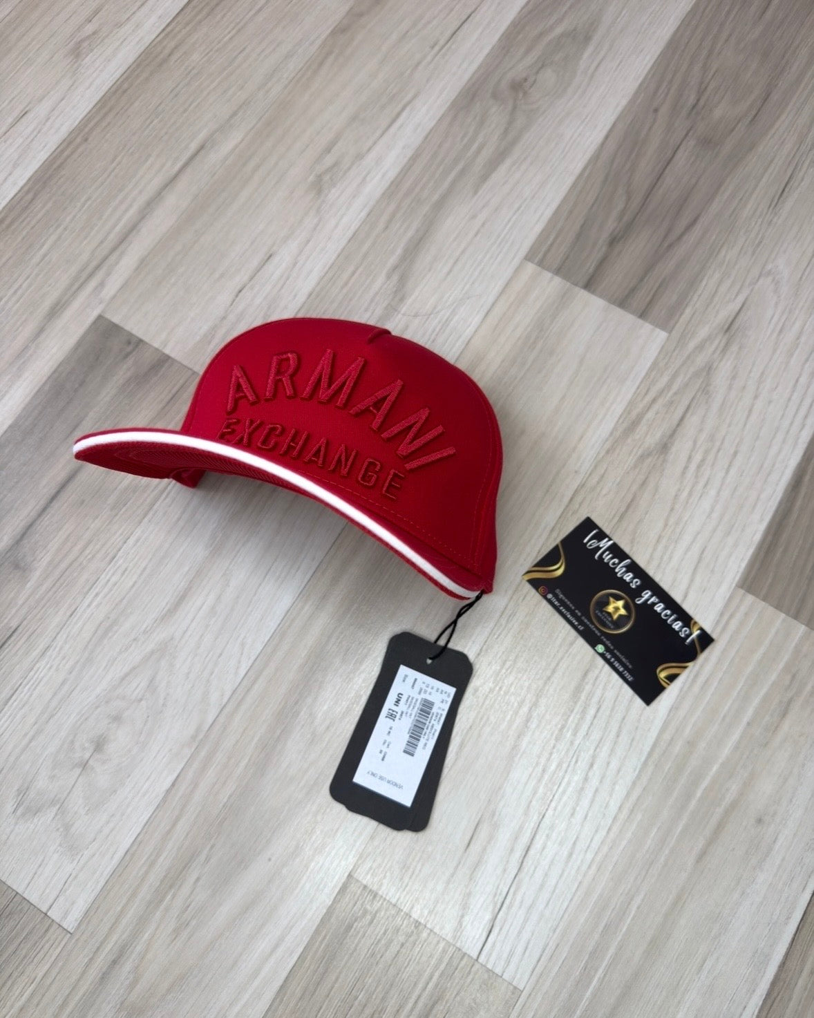 Gorra Ax Rojo/blanco