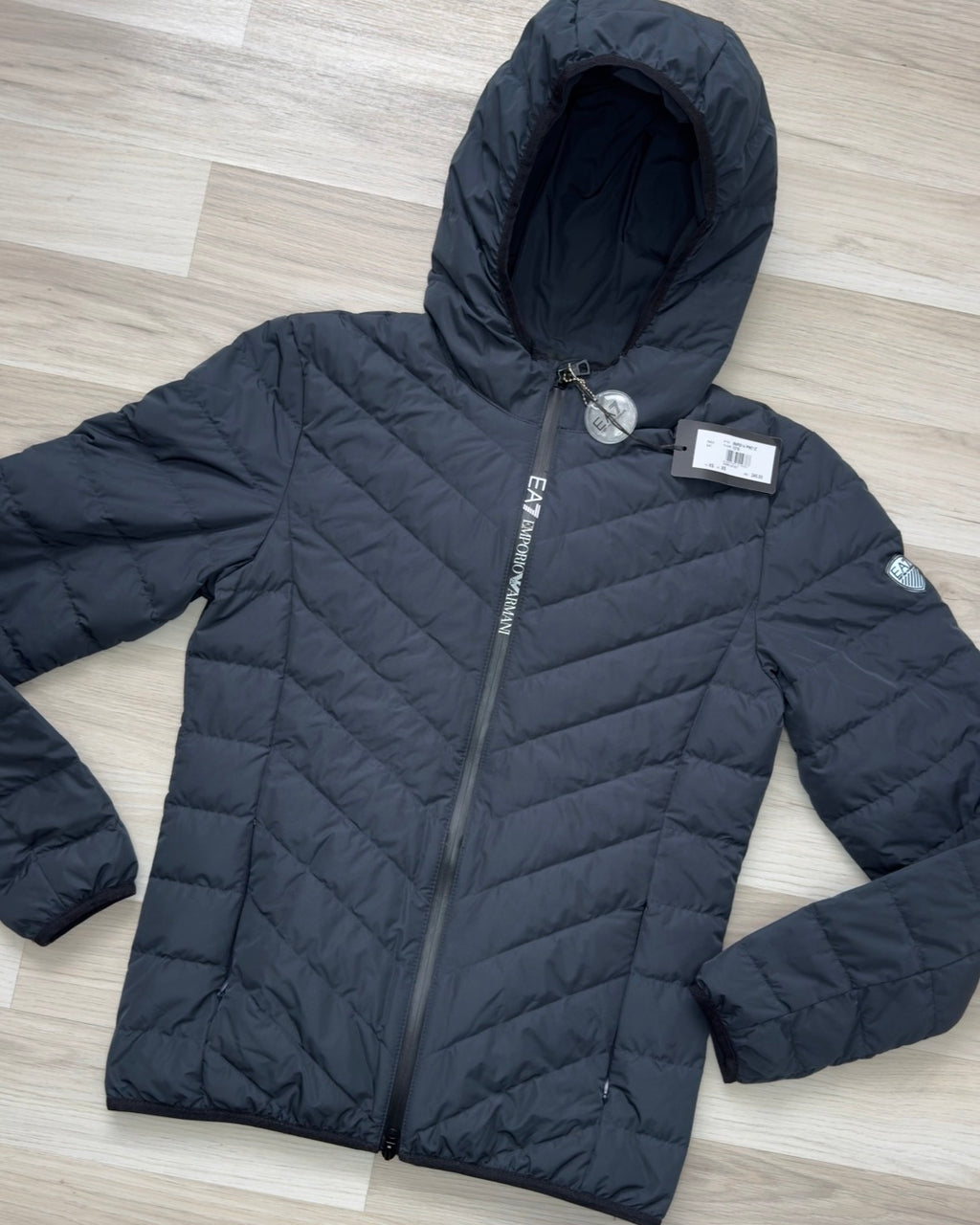 Chaqueta EA7 Gris Azulado