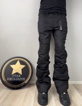 Jeans Fashion Nova Flare Negro