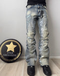 Jeans Fashion Nova skinny Flare Vintage Blue Wash