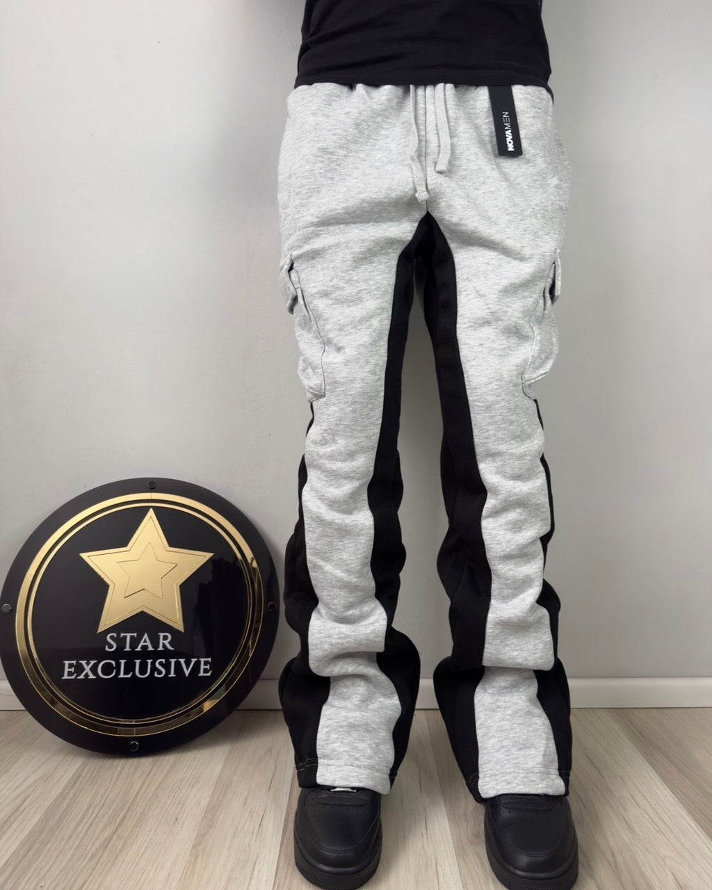 Buzo Fashion Nova Flare Grey/Black