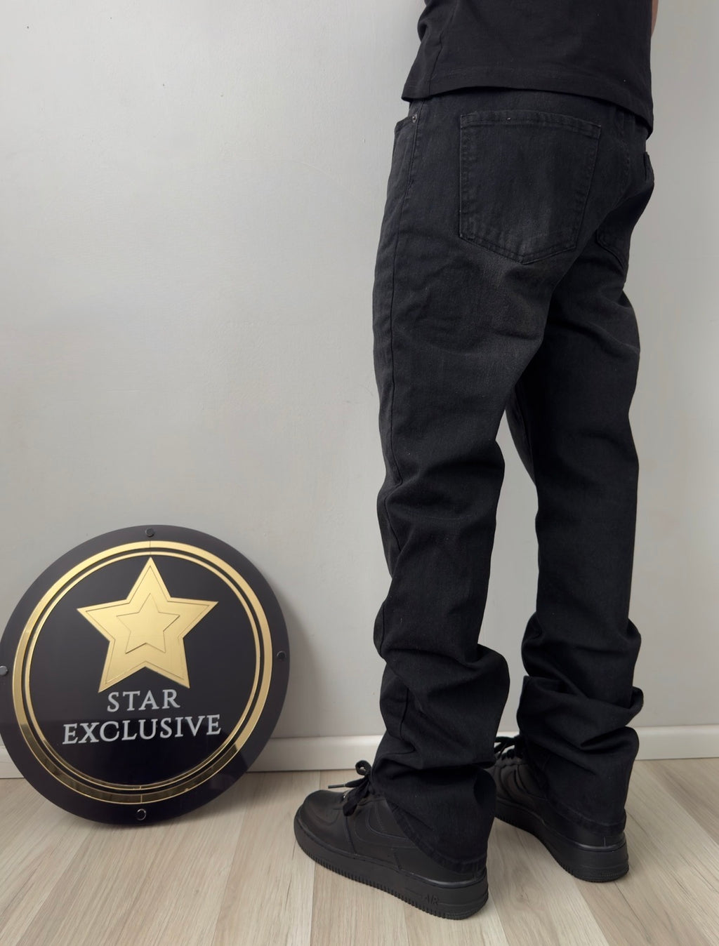 Jeans Fashion Nova Slim Negro