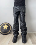 Pantalon EcoCuero Fashion Nova Slim Black