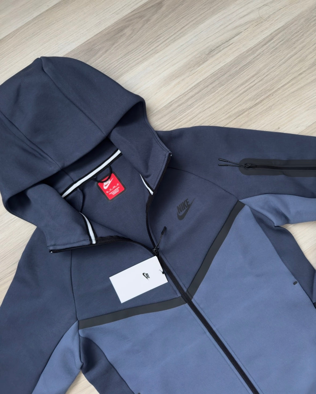 Polerón Nike Tech Blue/Dark Blue