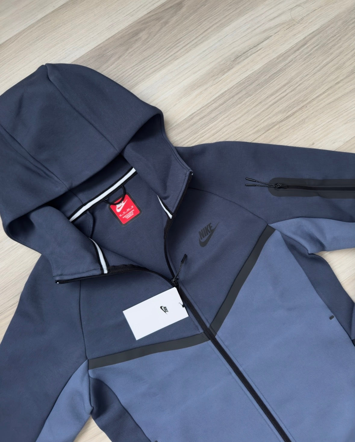 Polerón Nike Tech Blue/Dark Blue